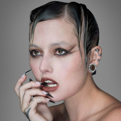 SPIKE RIM EAR TUNNELS