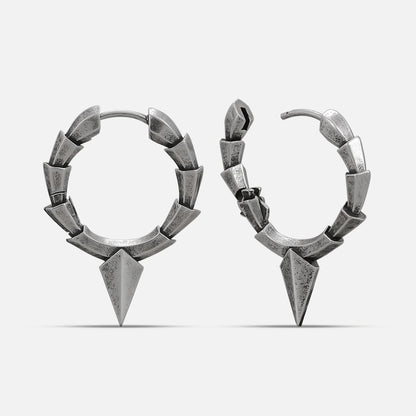 GEOMETRIC ARMOR EARRINGS