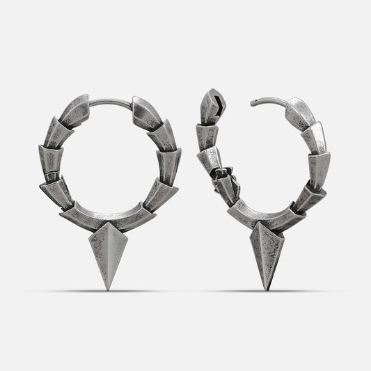 GEOMETRIC ARMOR EARRINGS