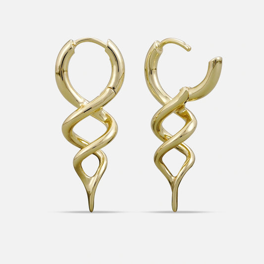 DNA DROP EARRINGS