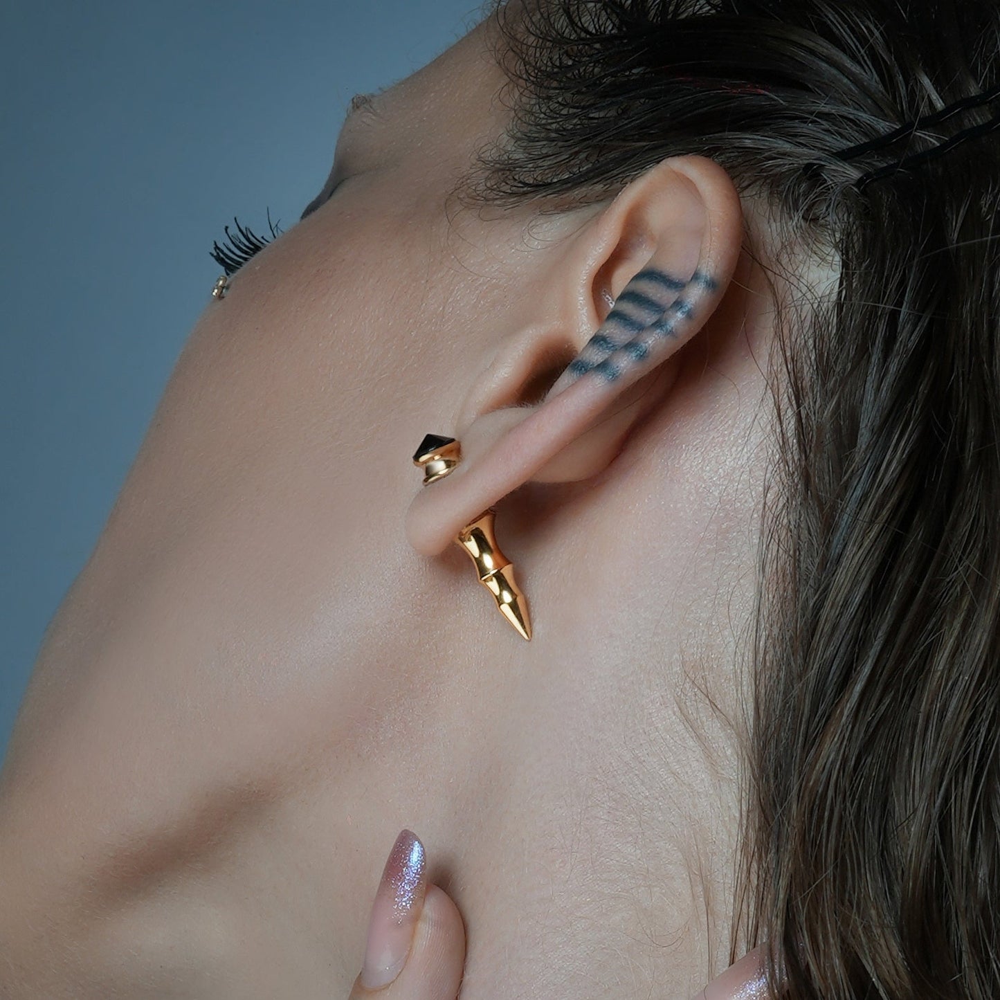 FANG EDGE EAR STUDS