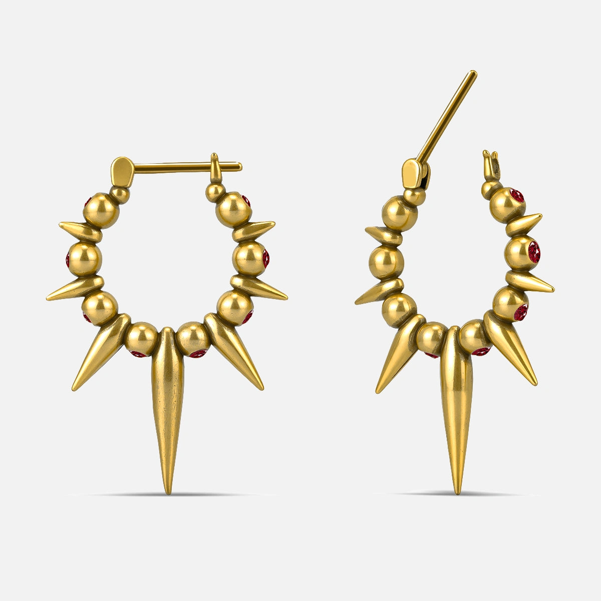 BLOODTHORN SPIKE EARRINGS