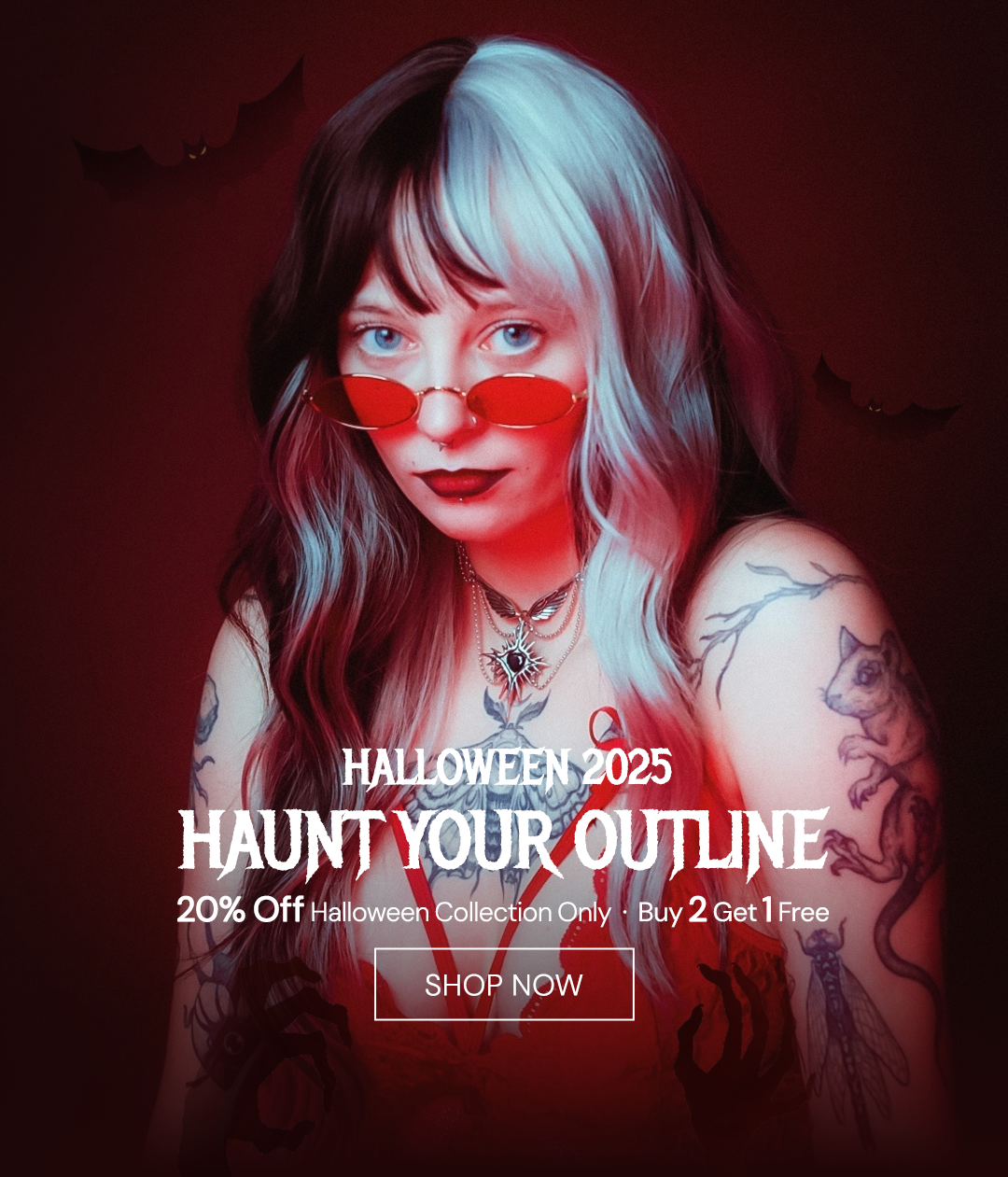 PunkYouth Halloween 2025 exclusive collection – 20% off statement jewelry + buy 2 get 1 free