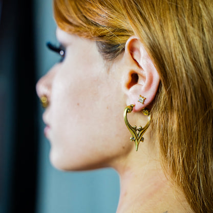 GUIDING STAR FLAT BACK STUD