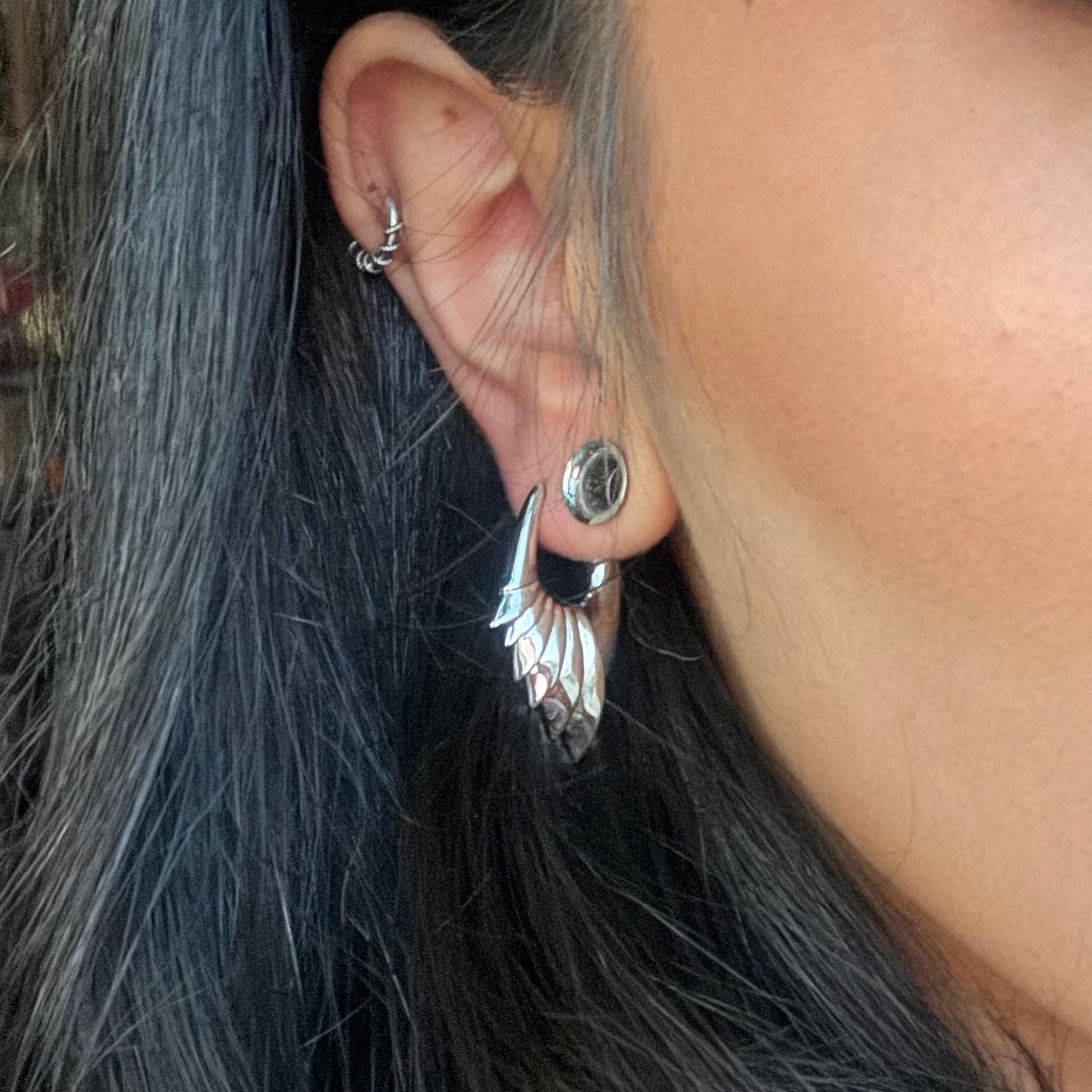 CARAPACE WING EARRINGS
