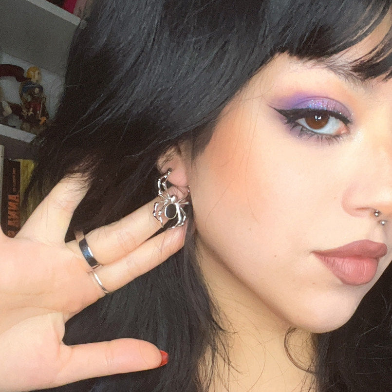 SHADOW SPIDER EARRINGS