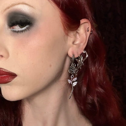 ELEGANT ROSE EARRINGS