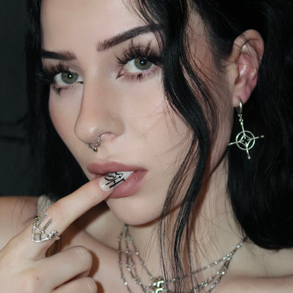 SYMMETRICAL CELESTIAL EARRINGS