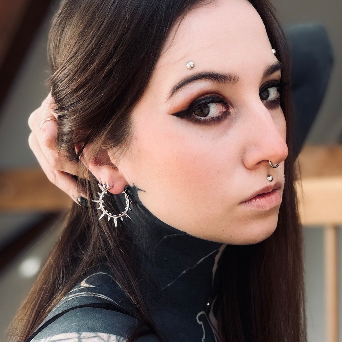 EDGE OF DANGER EARRINGS