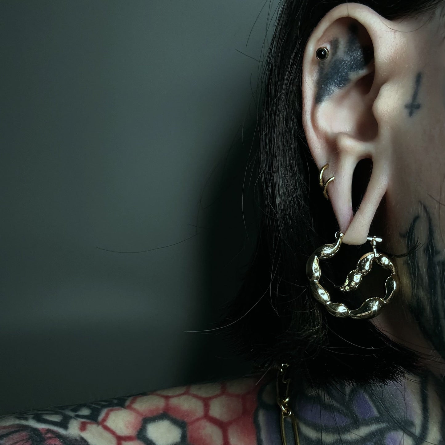 SCORPION LINK EARRINGS