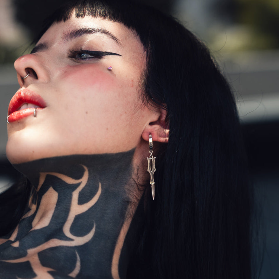 SHADOW BLADE EARRINGS