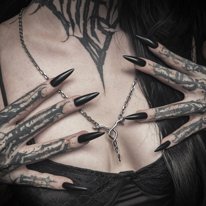 DUAL SERPENT NECKLACE