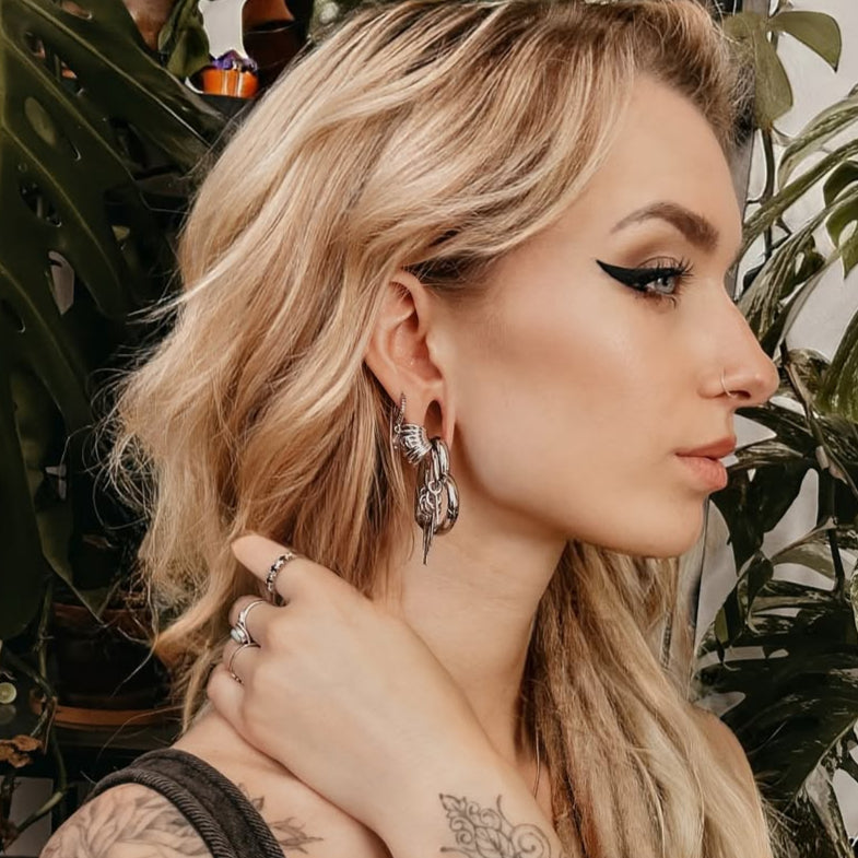 ROMANTIC HEART EAR WEIGHTS