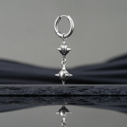 TWIN MACE EARRINGS