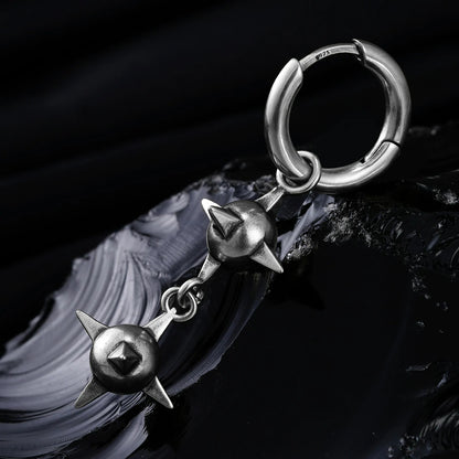 TWIN MACE EARRINGS