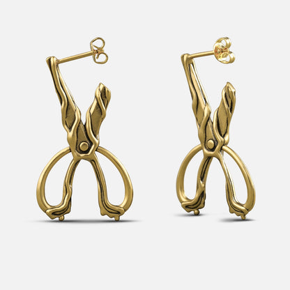 AVANT-GARDE SCISSORS EARRINGS