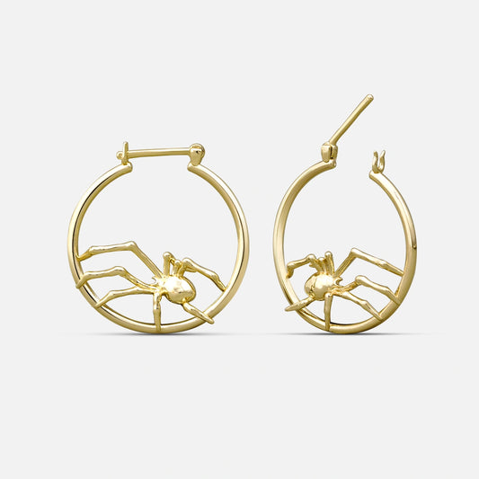 BOLD ARACHNID EARRINGS