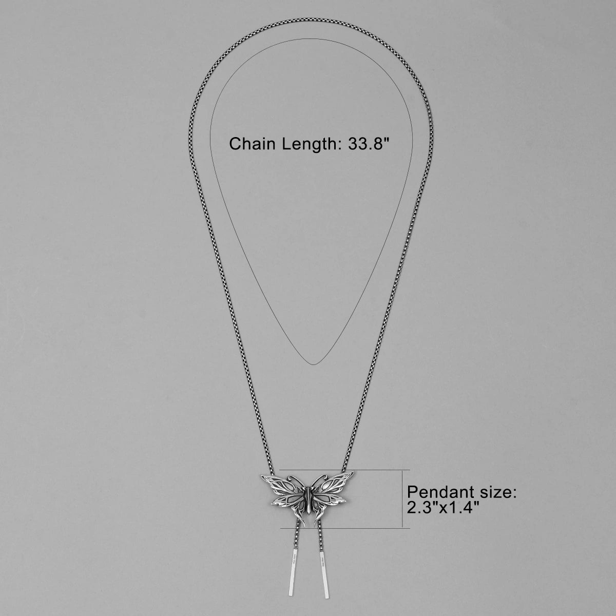 TWILIGHT MOTH NECKLACE