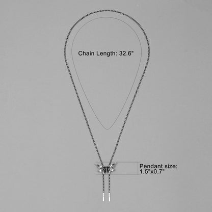 ETERNAL MOTH NECKLACE