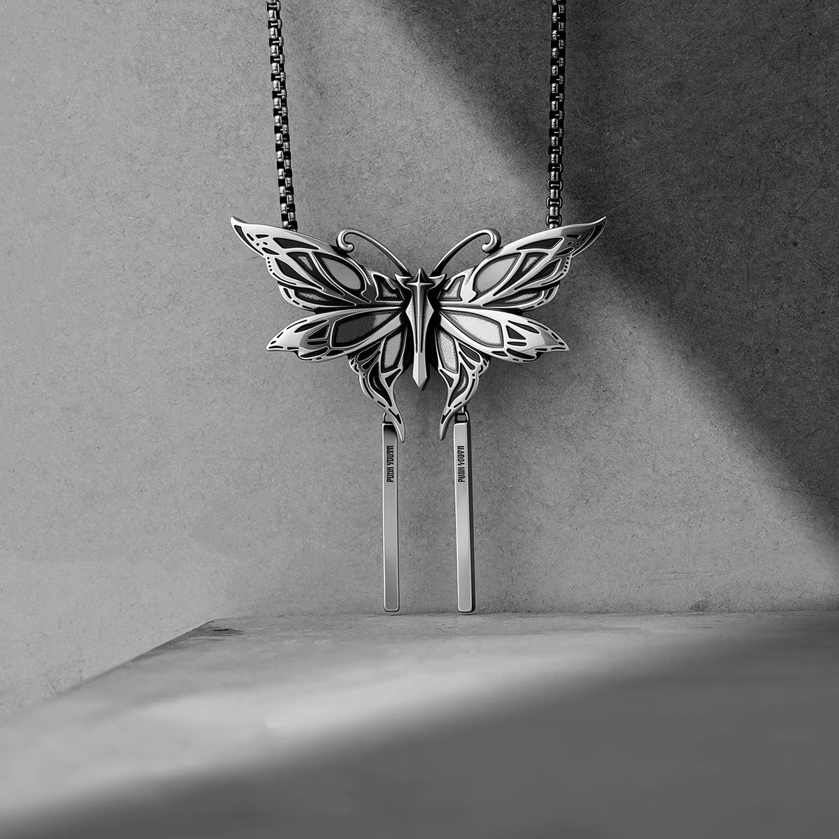 TWILIGHT MOTH NECKLACE