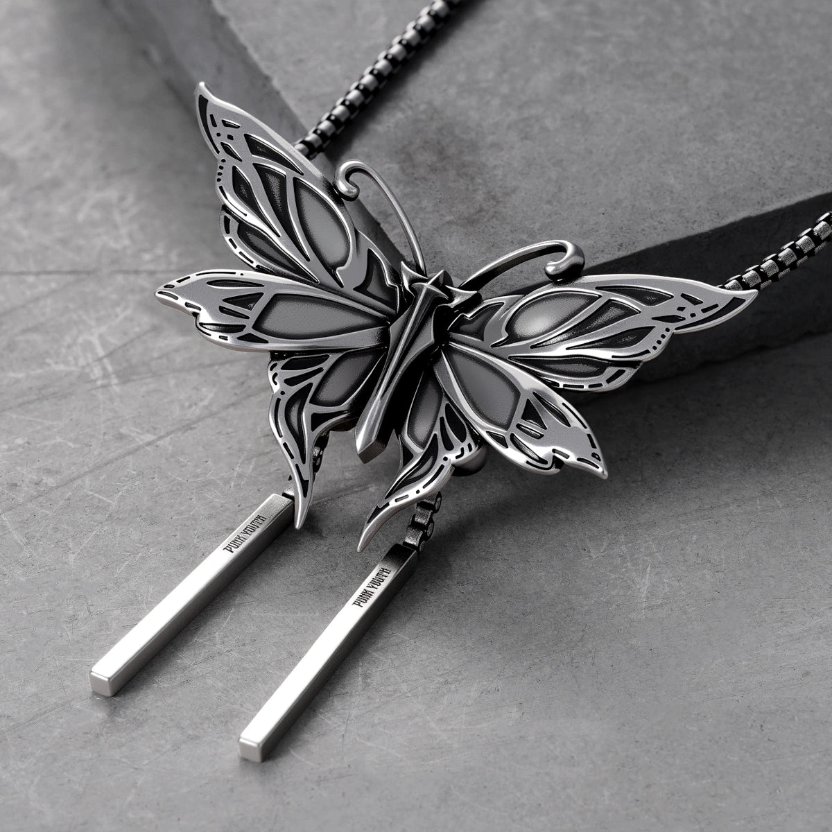 TWILIGHT MOTH NECKLACE