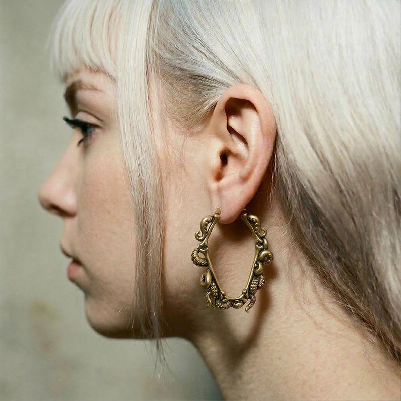 KRAKEN TENTACLE EARRINGS