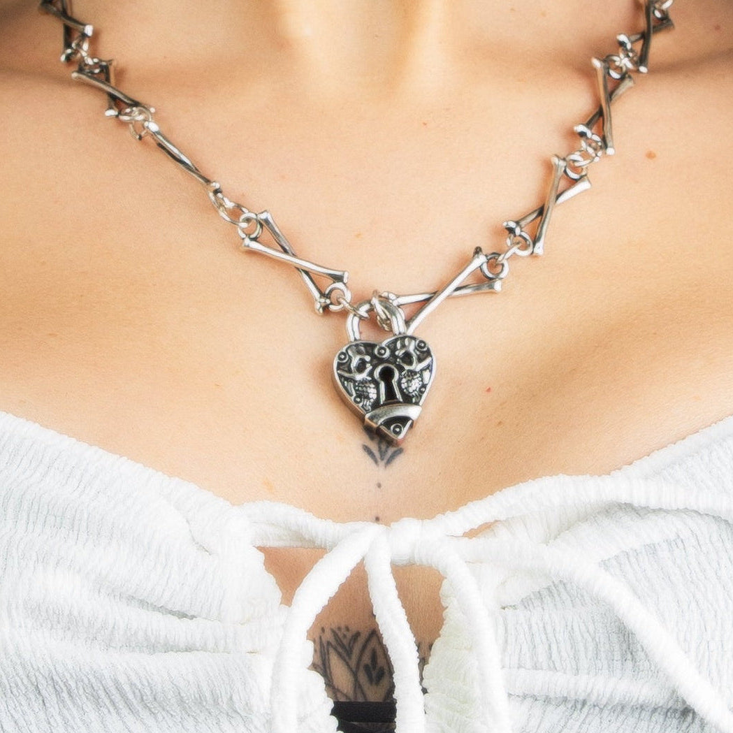 HEART LOCK NECKLACE