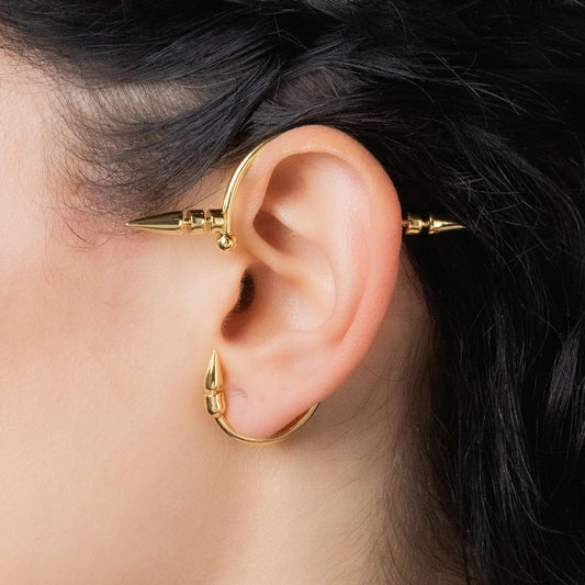 THORN CURVE EAR CUFFS