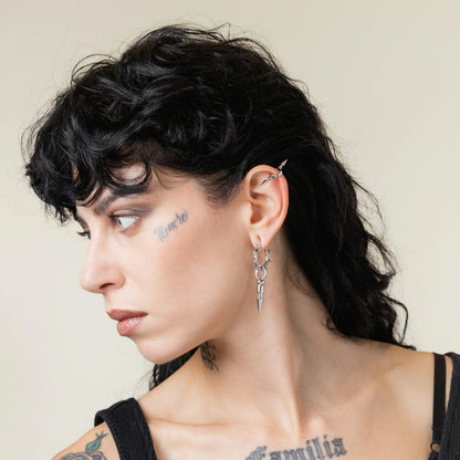 THORN BAR EAR CUFFS