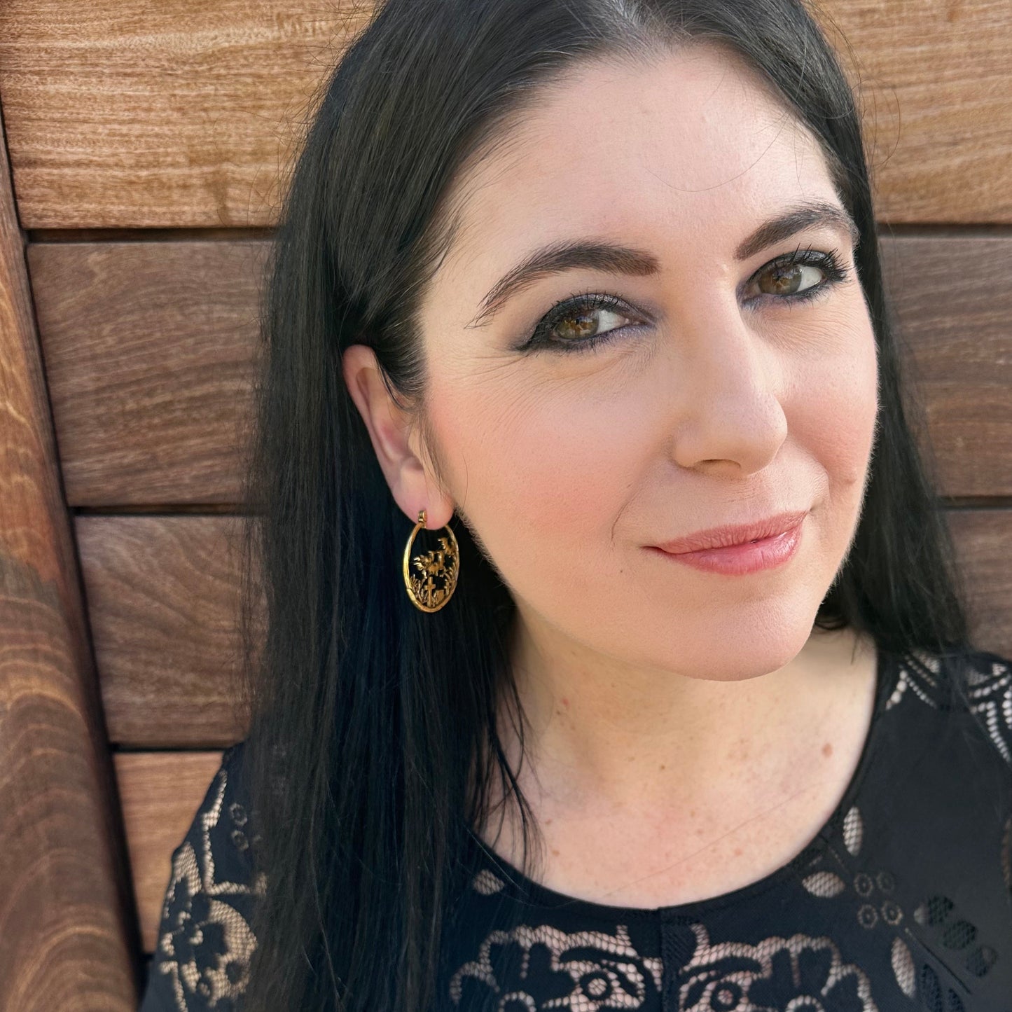 GRAVEYARD BAT EARRINGS