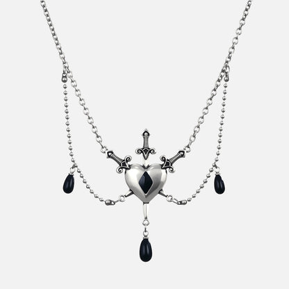 BLADEBOUND HEART NECKLACE