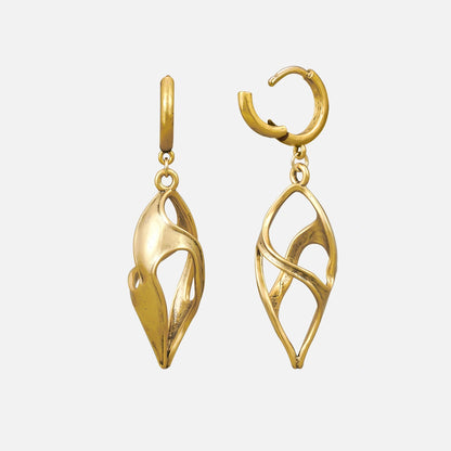 SCULPTED FLOW EARRINGS