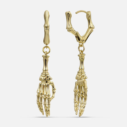 SKELETON HAND EARRINGS