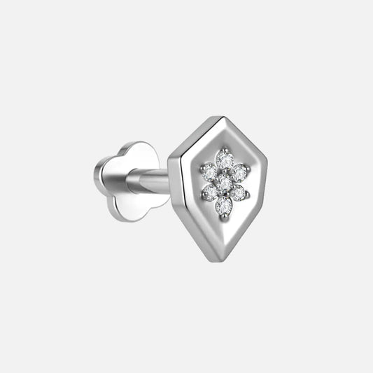 CRYSTAL SHIELD FLATBACK STUD