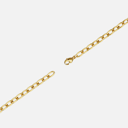 Gold extension chains for the Dual Prism necklace