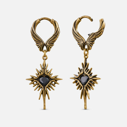 WINGED HEARTBURST EARRINGS