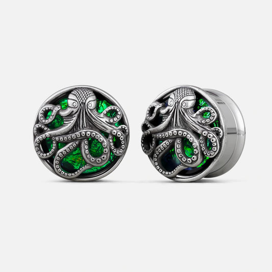 EMERALD OCTOPUS PLUGS