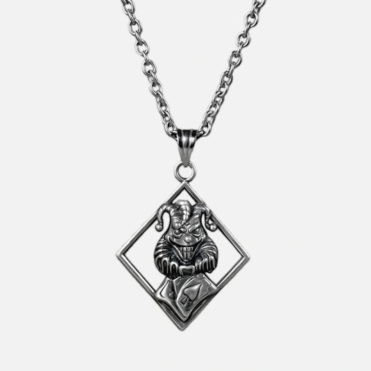 PLAYFUL JOKER DIAMOND NECKLACE