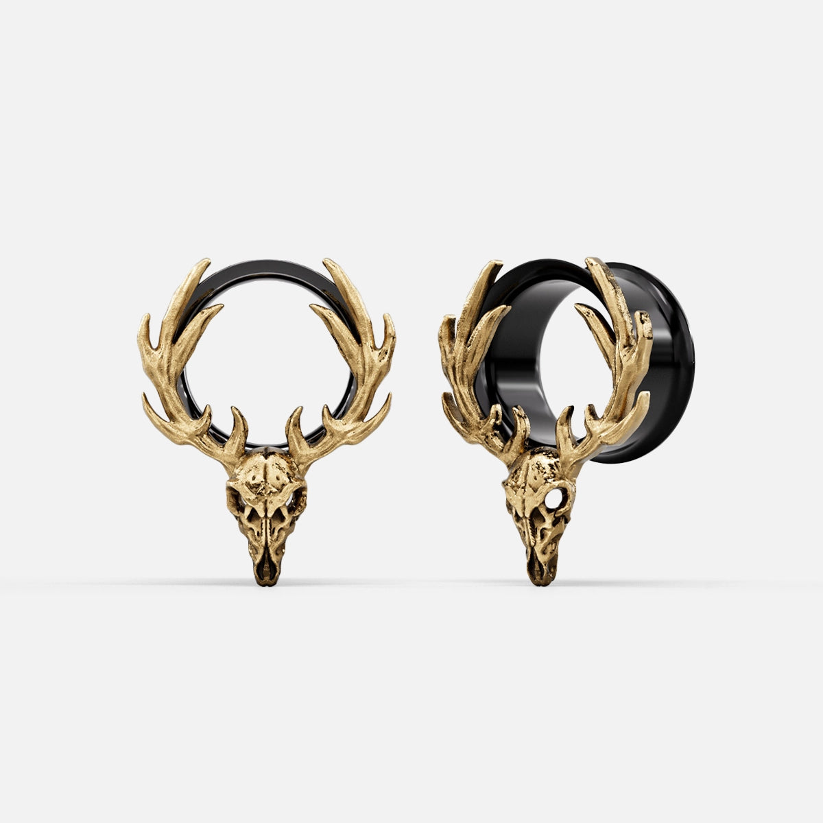 Gold Forest Guardian tunnels with antlered skull fronts and black backs