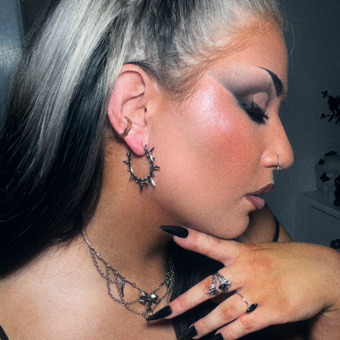 EDGE OF DANGER EARRINGS