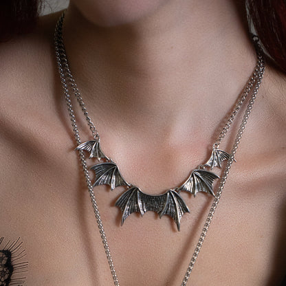 BAT WING NECKLACES