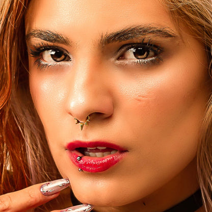 GEOMETRIC SPIKE SEPTUM CLICKER