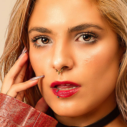 GEOMETRIC SPIKE SEPTUM CLICKER