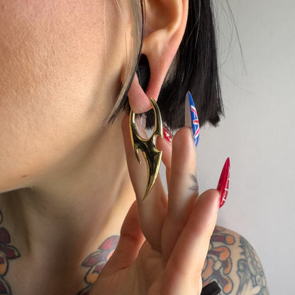 BLADE ARC EARRINGS