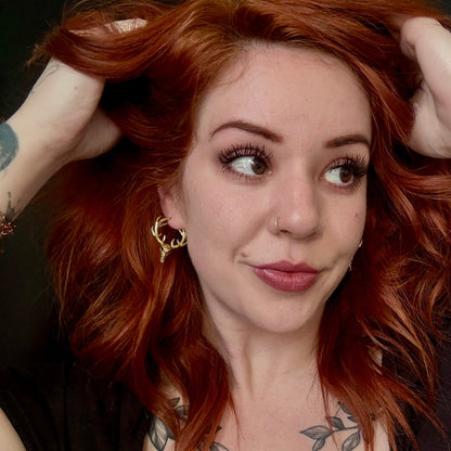 FOREST STAG EARRINGS