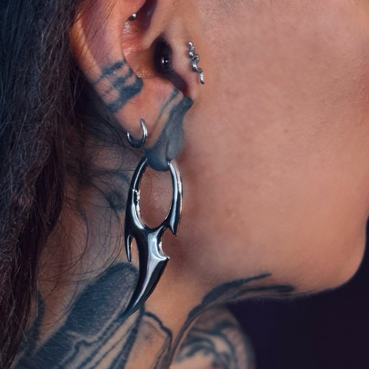 BLADE ARC EARRINGS
