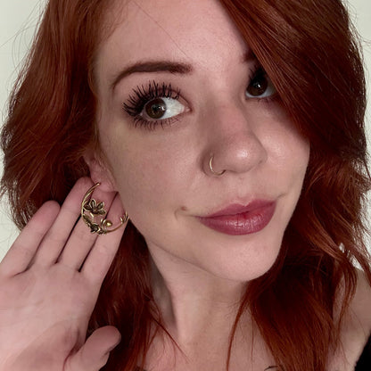 BLOSSOMING VINE EARRINGS