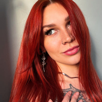 ELEGANT ROSE EARRINGS