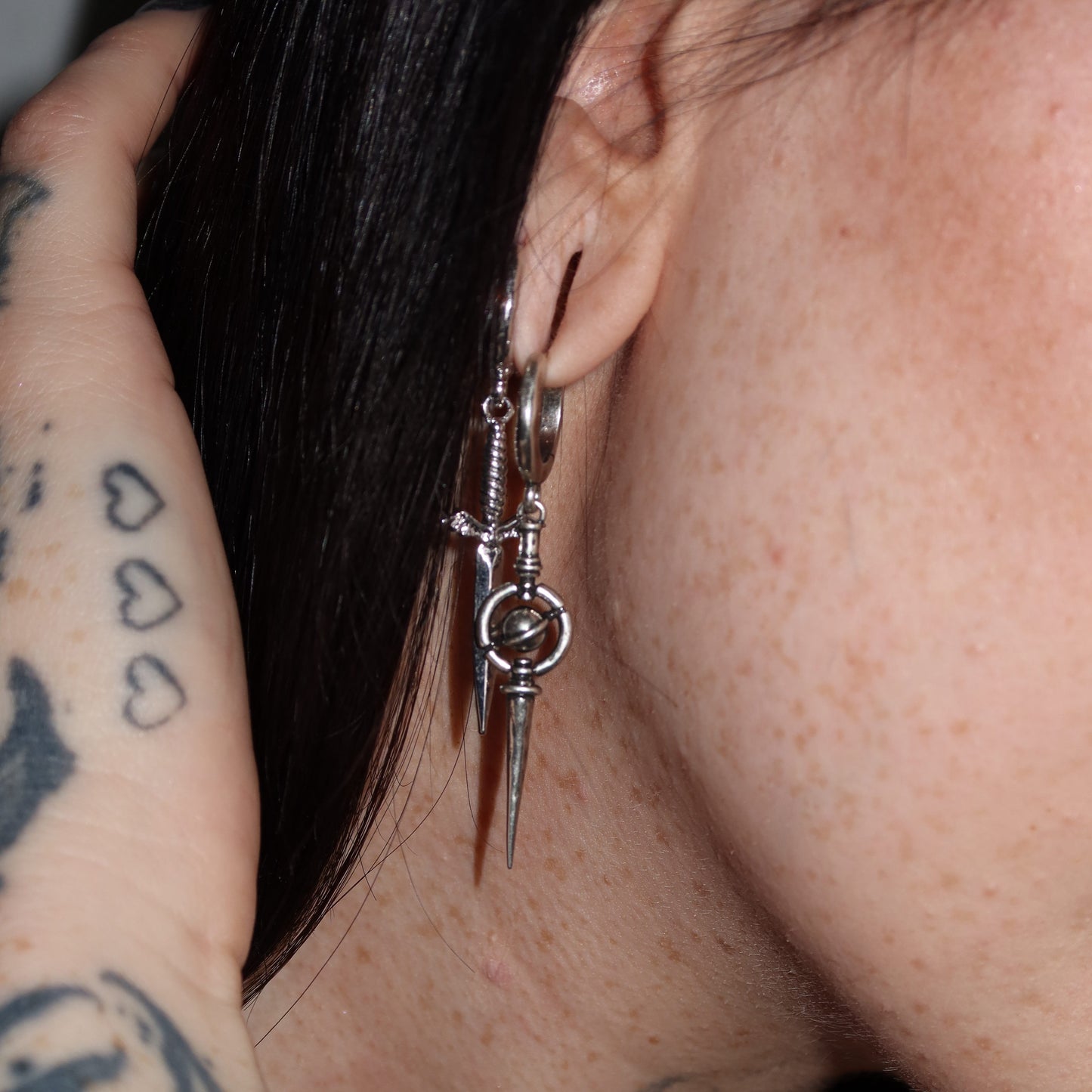 BLADE WING EARRINGS