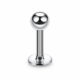 Core Ball Titanium Flatback Stud